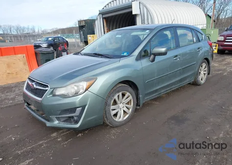 2015 Subaru Impreza 2.0I Premium z USA, uszkodzony, nr VIN JF1GPAC67FH221949